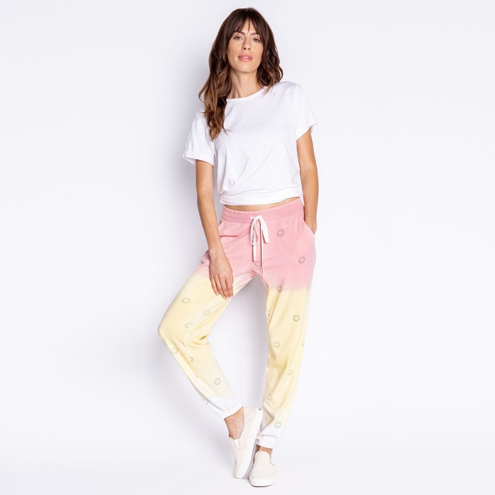 PJ Salvage x Smiley Sunset Smiles Graphic Joggers Size Large